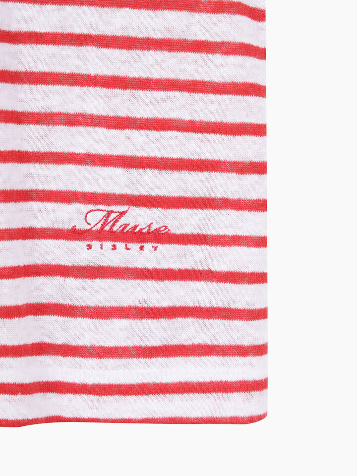 T-SHIRT - sisley k short sleeve t-shirt - Red | Sisley K image number 4